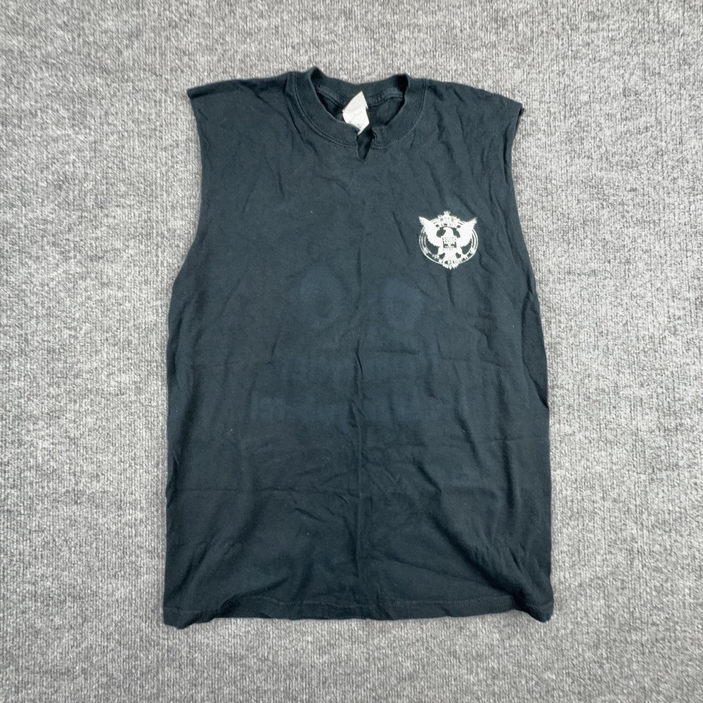 Gildan Shirt Mens Medium Black ABATE Kansas Be Aware Motorcycle Tank Top